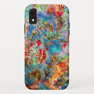 Colourful Rustic Flowers Pattern 2 Case-Mate iPhone Case