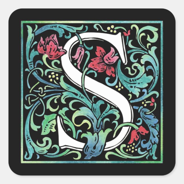 Colourful S sticker (Front)