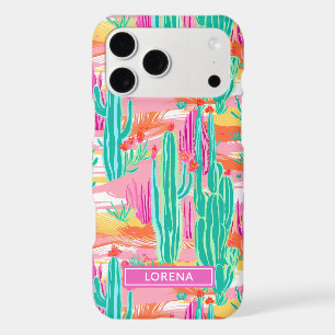 Colourful Saguaro Cacti Personalised