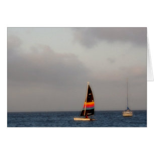Colourful Sailboat