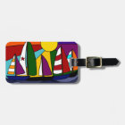 Colourful Sailing Rainbow Art Design