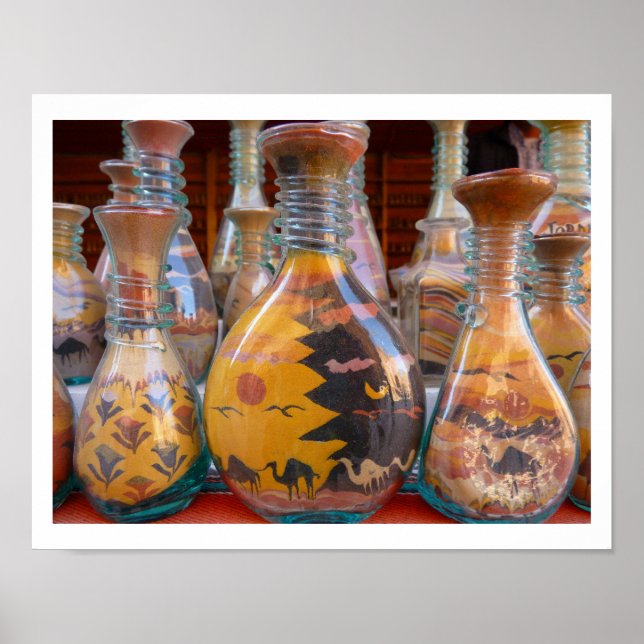 Colourful Sand Art of Jordan Poster (Front)