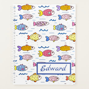 Colourful School of Fish Planner