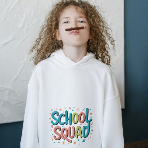 Colourful School Squad Design - Fun Back-to-School T-Shirt