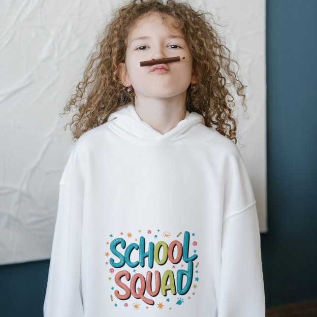 Colourful School Squad Design - Fun Back-to-School T-Shirt (Creator Uploaded)