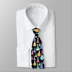 Colourful Science / Chemistry Pattern  Neck Tie