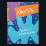 Colourful Science Lab Chemistry  Slime Notebook<br><div class="desc">Science Note Books for Chemistry</div>