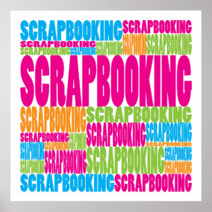Colourful Scrapbooking Poster