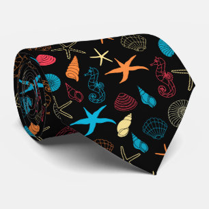 Colourful Sea Creatures Tie