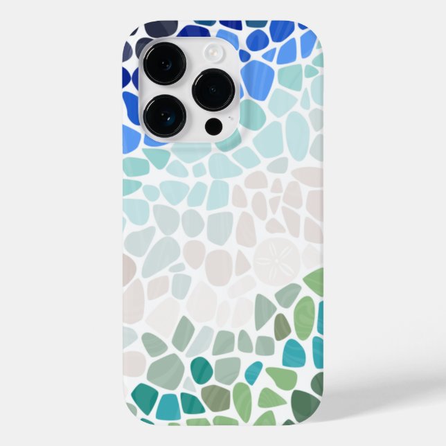 Colourful Sea Glass  Case-Mate iPhone Case (Back)