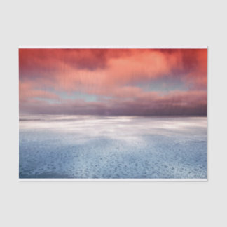 Colourful Sea Ice Reflection Tissue Paper