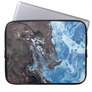 Colourful sea laptop sleeve