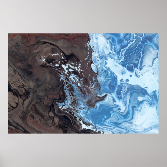 Colourful sea poster (Front)