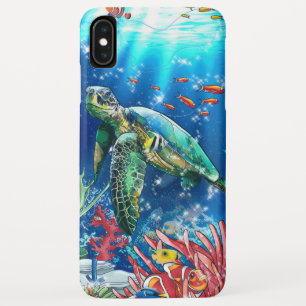 Colourful Sea Turtle Case-Mate iPhone Case