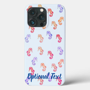 Colourful Seahorses Pattern  iPhone 13 Pro Case