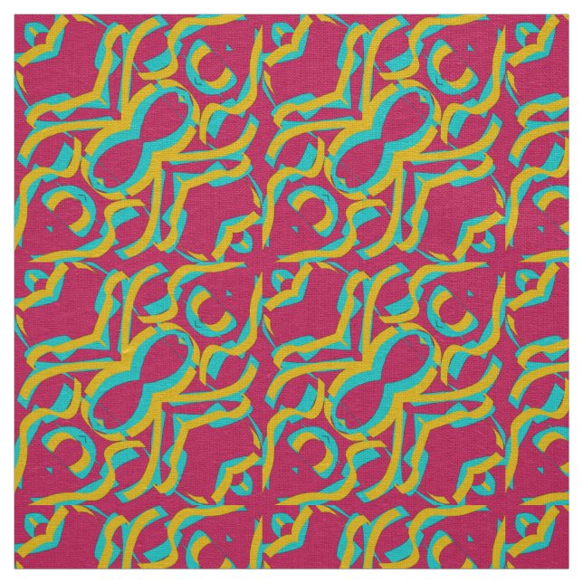 Colourful seamless creative fabric pattern design  (Swatch)