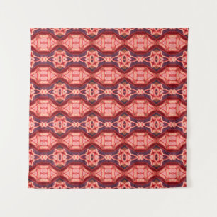 Colourful seamless embroidery pattern. Rainbow ika Tapestry