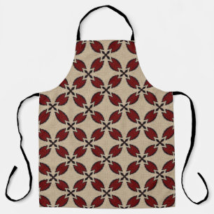 Colourful seamless geometric tile pattern abstract apron