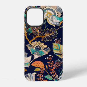 Colourful seamless pattern. Floral background. Flo iPhone 12 Case