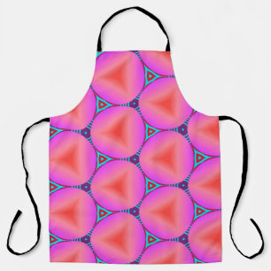 Colourful seamless pattern with simple geometric o apron