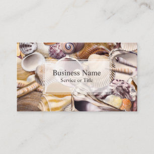 Colourful Seashells Business Card