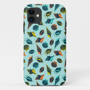 Colourful seashells Case-Mate iPhone case