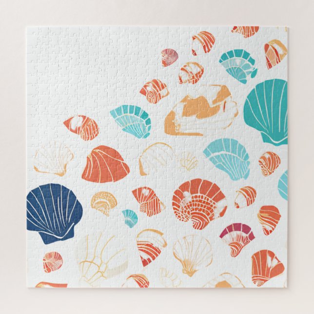 Colourful Seashells Jigsaw Puzzle (Vertical)