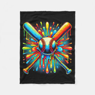 Colourful Sell Tie Dye Sell Home Plate Drip Boy Gi Fleece Blanket