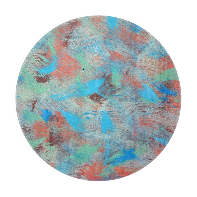 Colourful series: abstract background texture. cutting board (Front)