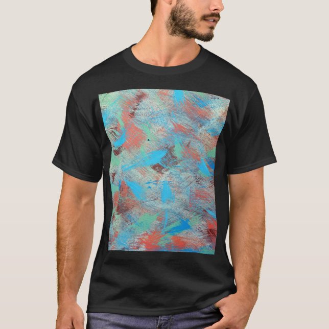 Colourful series: abstract background texture. T-Shirt (Front)