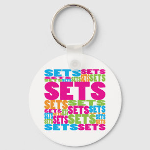 Colourful Sets Key Ring
