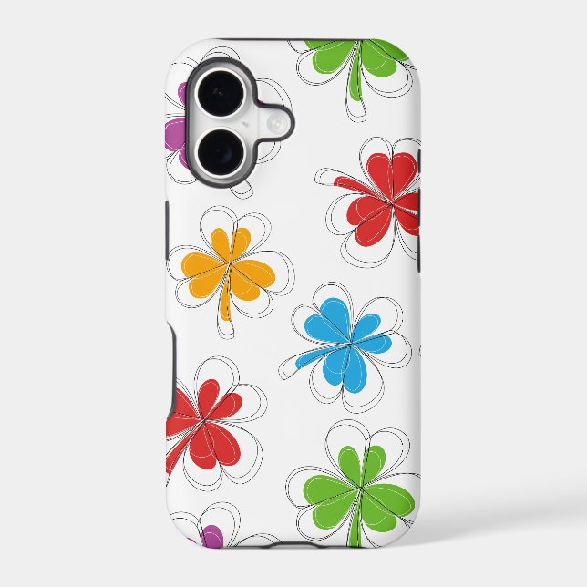 Colourful Shamrocks (Back)