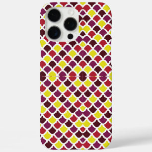 Colourful shapes patterns design iPhone 16 pro max case