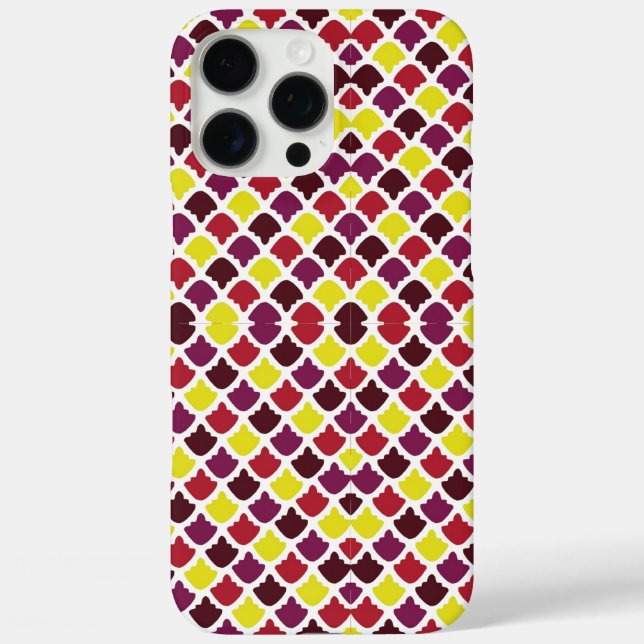 Colourful shapes patterns design Case-Mate iPhone case (Back)