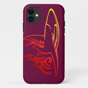 Colourful Shark Art iPhone Cases