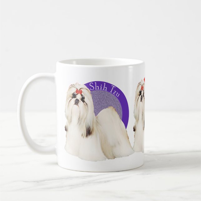 Colourful Shih Tzu Mug (Left)