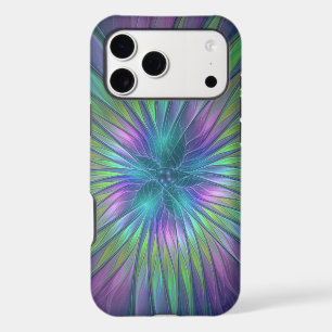 Colourful Shiny Fantasy Flower Abstract Fractal Ar
