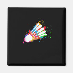 Colourful Shuttle Badminton Magnet