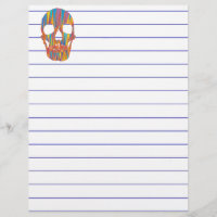 Colourful Skull