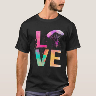 Colourful Skydiving Mum  Skydiving T-Shirt