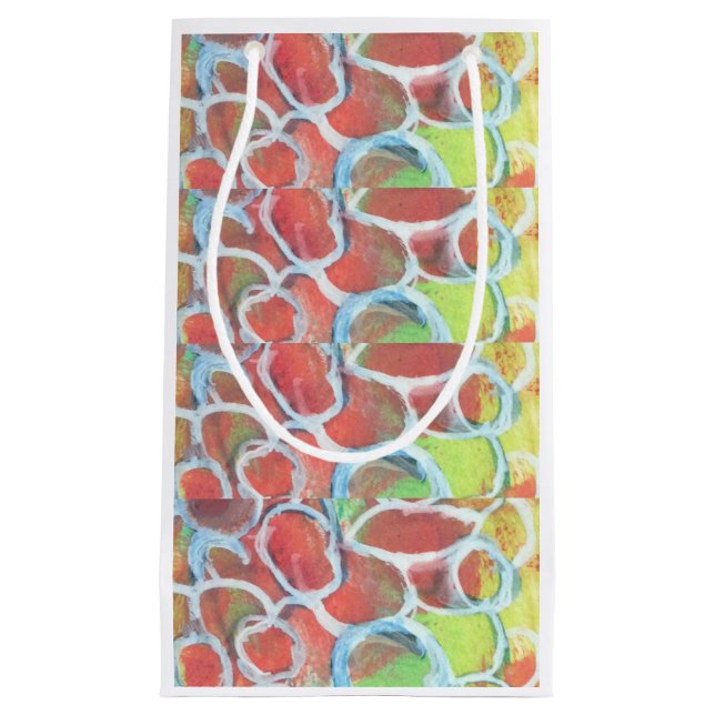Colourful  small gift bag (Front)