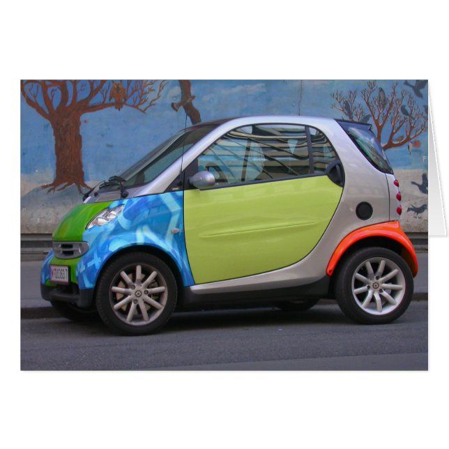 Colourful Smart Car (Front Horizontal)