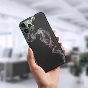 Colourful smoke wavy iphone cases