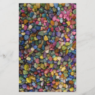 Colourful Smooth Shiny Rocks and Pebbles