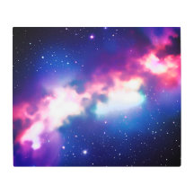 Colourful Snake Nebula Galaxy Metal Wall Art