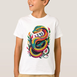 Colourful Snake T-Shirt