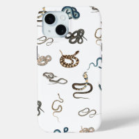 Colourful Snakes Reptile Animal Pattern