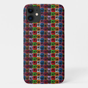 Colourful Soccer Balls Pop Art Design, Case-Mate iPhone Case