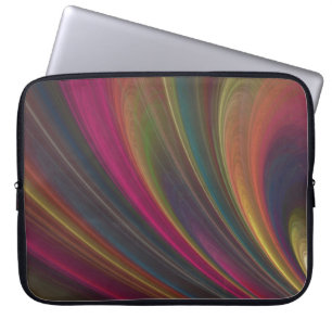 Colourful Soft Sand Waves Laptop Sleeve