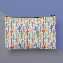Colourful Southwest Saguaro Cactus Pattern
